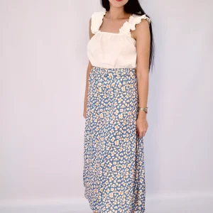 The Alara Skirt (Blue Print)