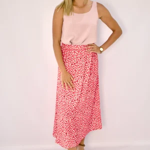 The Alara Skirt (Pink Print)