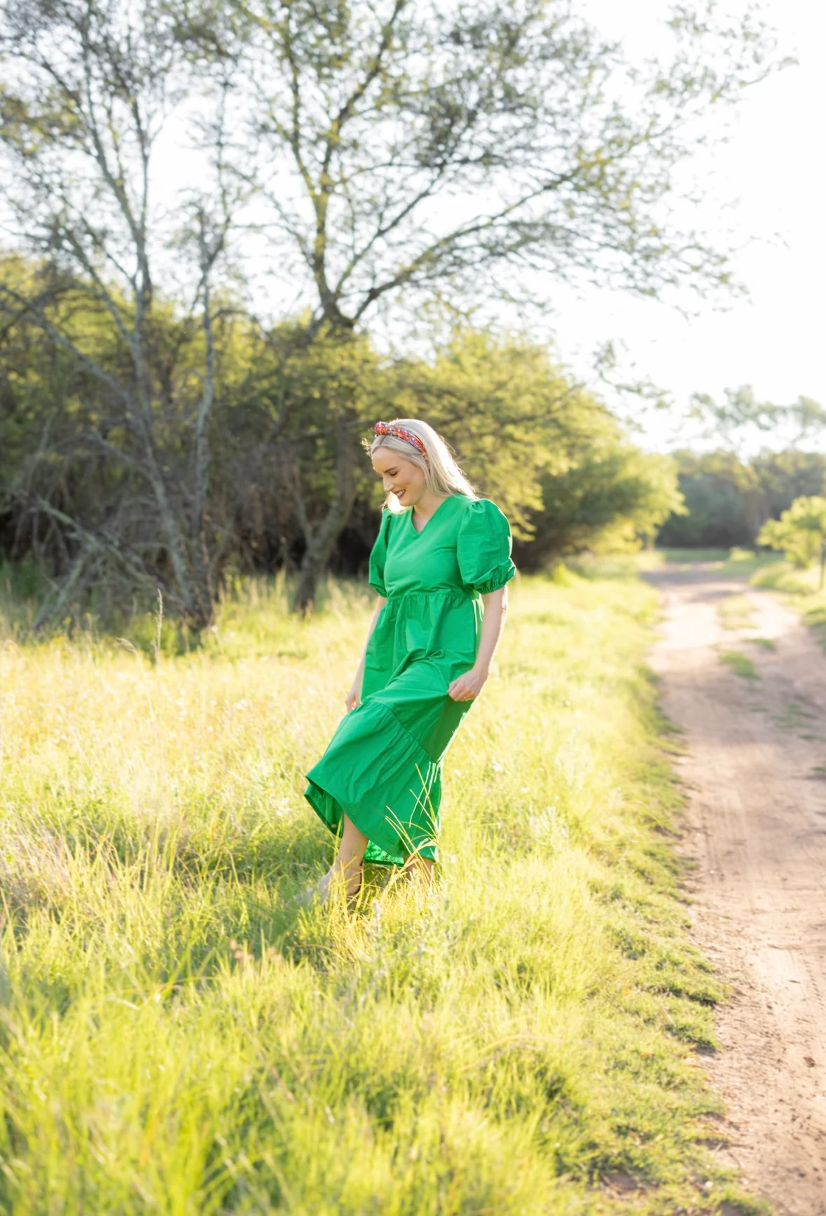A Green Merry Dress