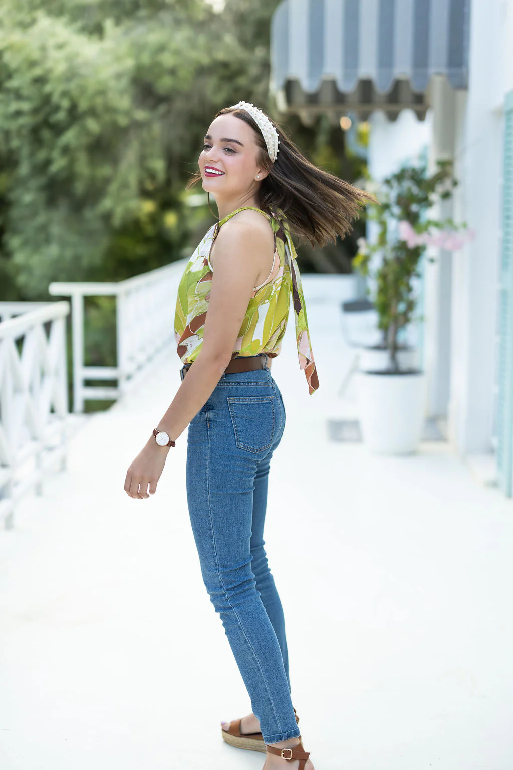 The Grace Halter Neck Top