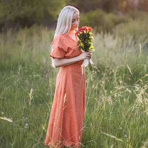 The Lenna Wrap Dress